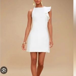 Lulus white mini dress